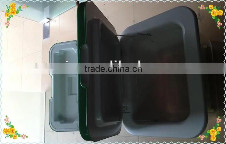 Vacuum thermoforming red portable ice pail for beer plastic box