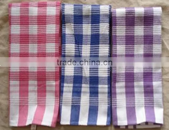 100% cotton yarn-dyed kitchen towel