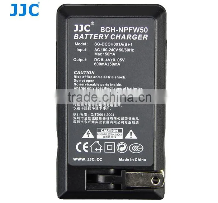 JJC AC Plug Camera Battery Charger FOR Sony BC-VW1