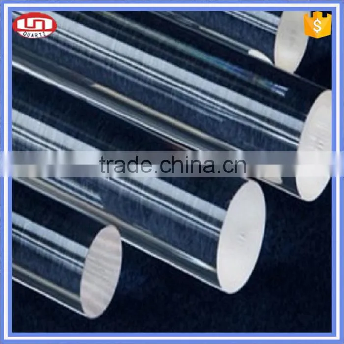 Hollow quartz fiberglass rod
