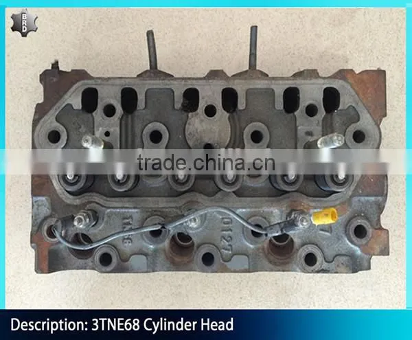 Engine Cylinder Head 3TNE68 Engine Cylinder Head Spare Parts