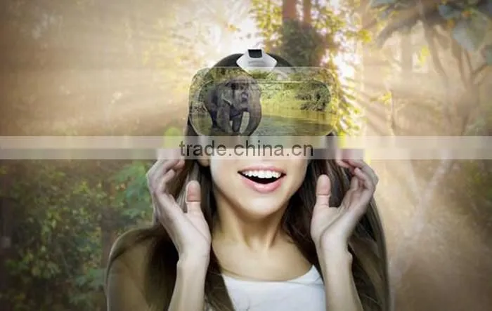 factory bulk promotinal price 3d vr glasses virtual reality headset 3D box cardboard