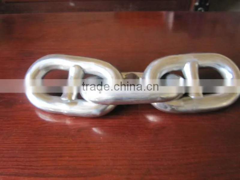 marine stainless steel stud link chain with CCS,ABS,LR,GL,DNV,NK,BV,KR,RINA,RS