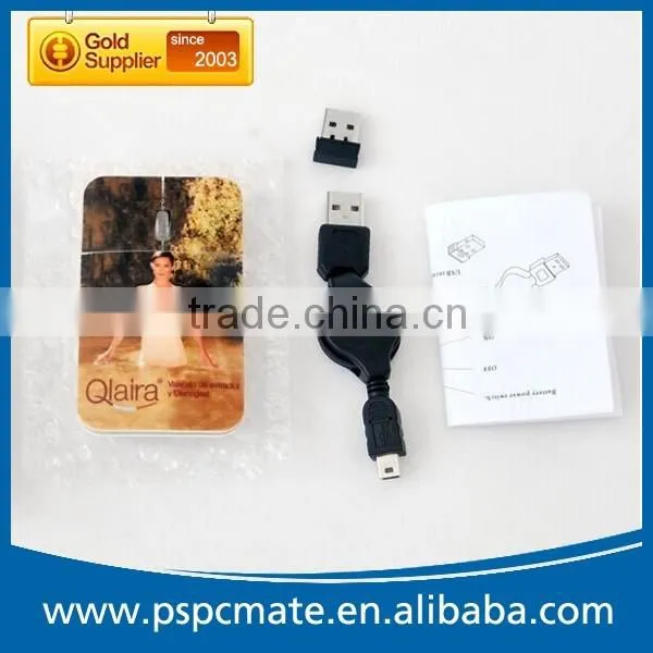 Promotional Gift Laptop Rechargeable Super Slim Wireless Mouse with Led Logo