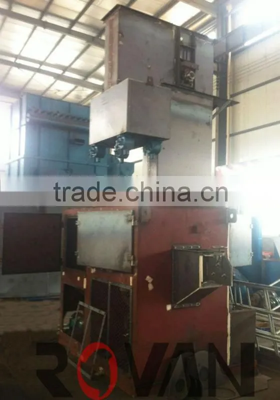 4 Blaster Type Automatic Wire Rod Shot Blasting Machine