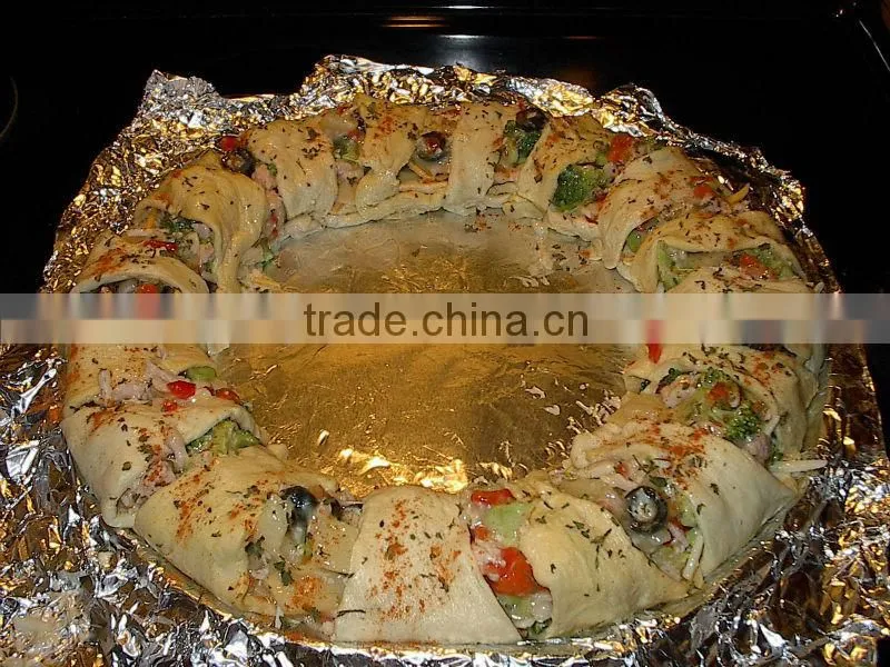 Factory direct household aluminum foil of high quality for food packing like turkey