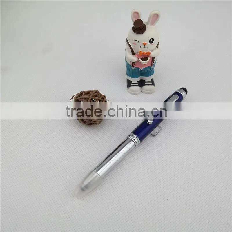 promotional tip light ball pen , led torch light pen