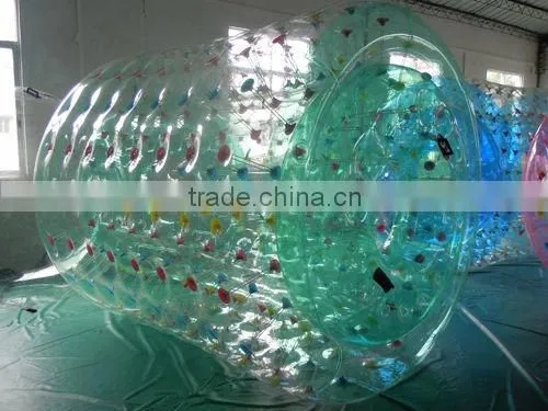 color optional inflatable water bubble roller for sale
