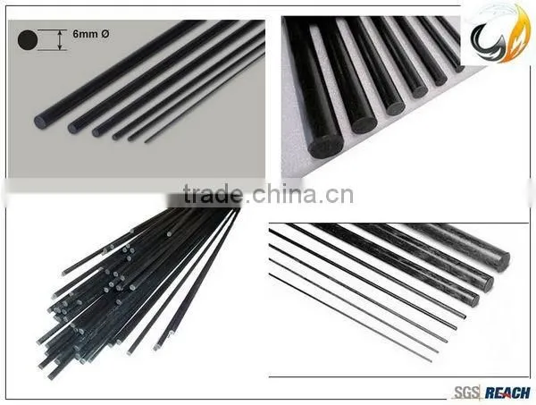 15mm Carbon Fiber Rod Pultrusion Carbon Fibre Rods, Solid carbon fiber rod for camera