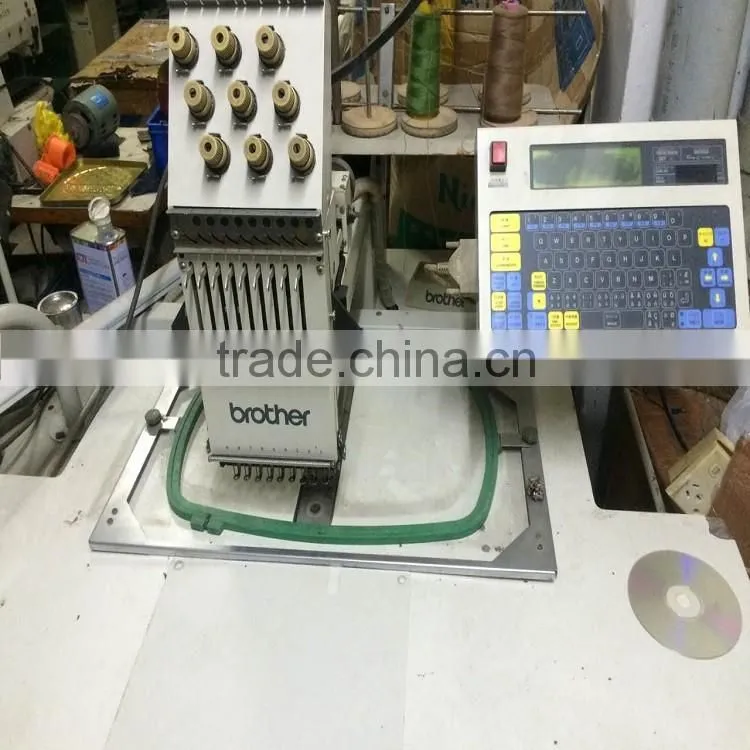 used Brother single head Embroidery Machine industrial sewing machine prices