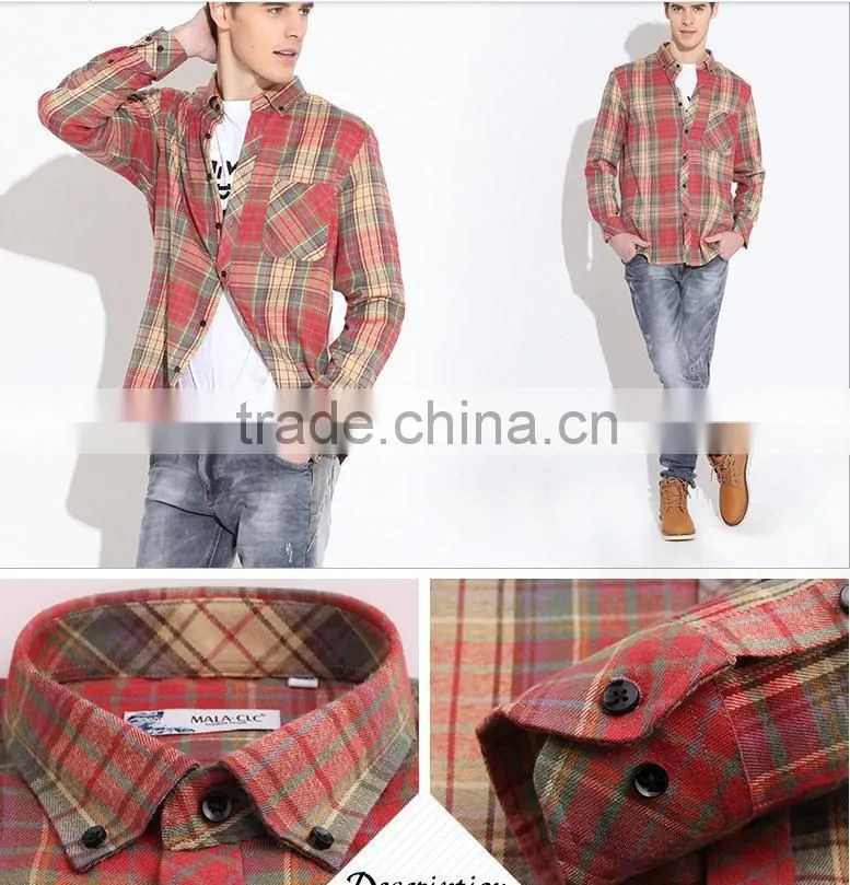Men wear long-sleeved shirt Mao Gezi shirt Slim Korean men's fashion casual retro wholesale men's shirts