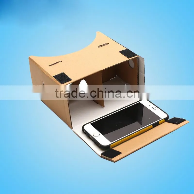 2015 Hot selling Cheap Google Cardboard VR glasses for promotion