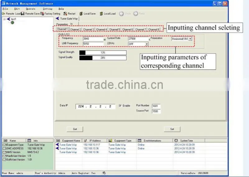 Professional Digital IP Over ASI DVB IP Gateway