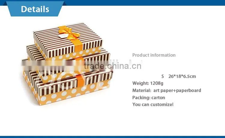 manufacturer custom cute gift box