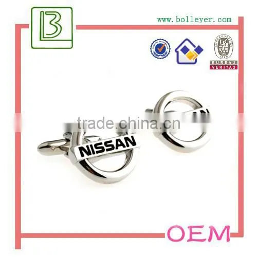 Custom Father of the Bride Cufflinks Silver Plated Gifts for Dad