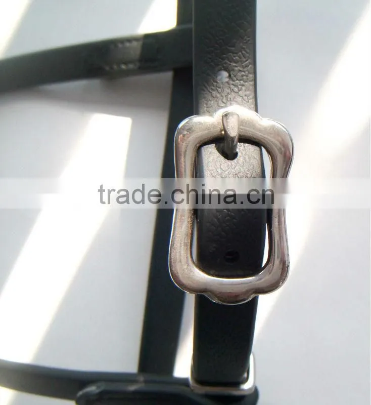hot selling Horse Briddle with raised browband and flash padded noseband