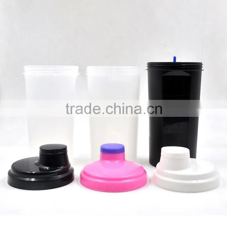 700ML Wholesale Custom Plastic Protein Shaker Bottle BPA free