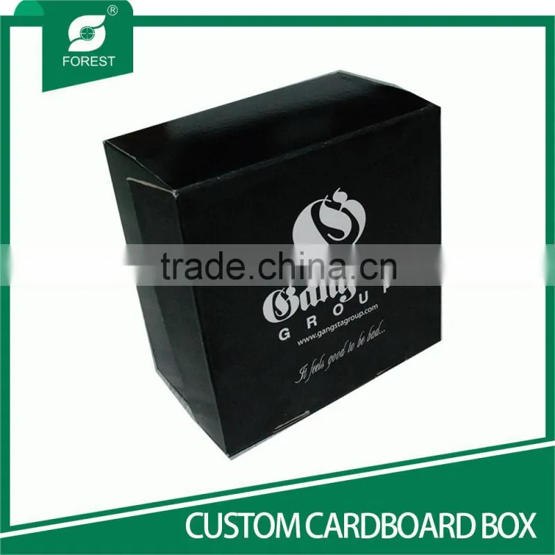 CARDBOARD BOX PACKING HAT BOX WITHOUT GLUE
