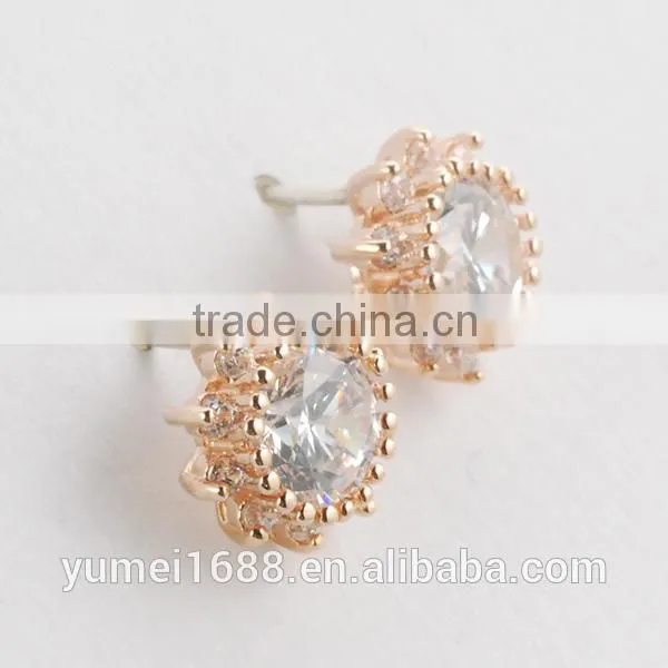Latest Design Popular elegant style crystal earring