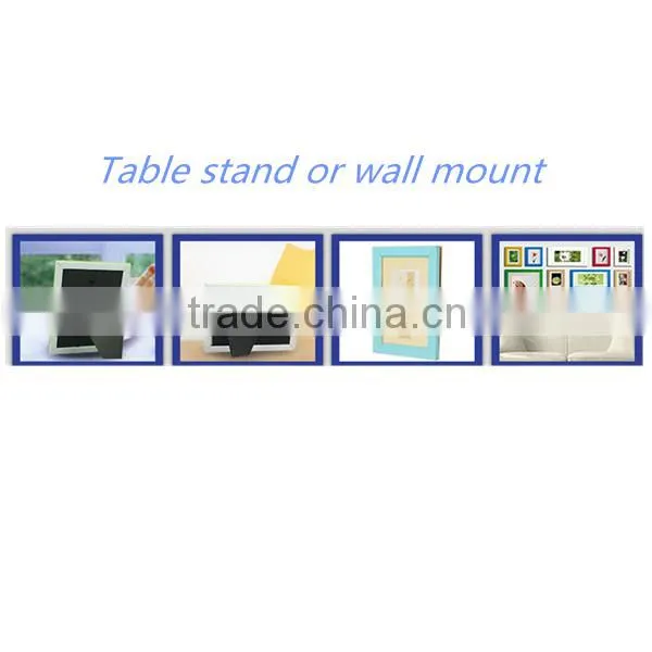Table decorative certificate wood frame