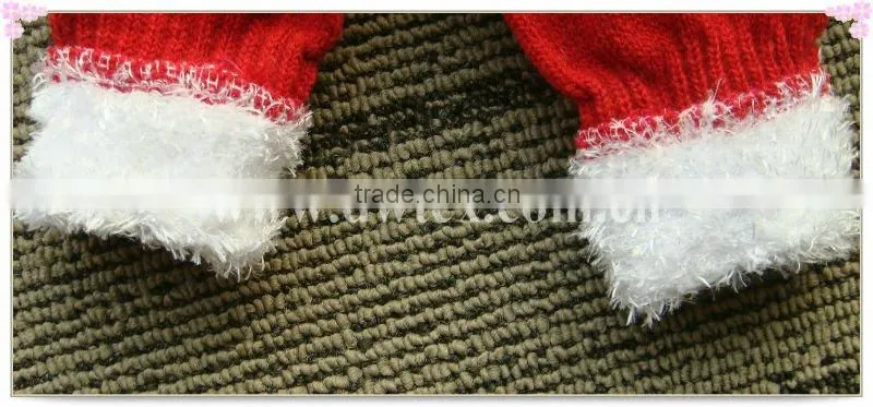 Knitted animal mittens for kids