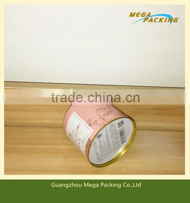Hot Sale Custom Printed Metal Coffee tin can Empty Coffee tin