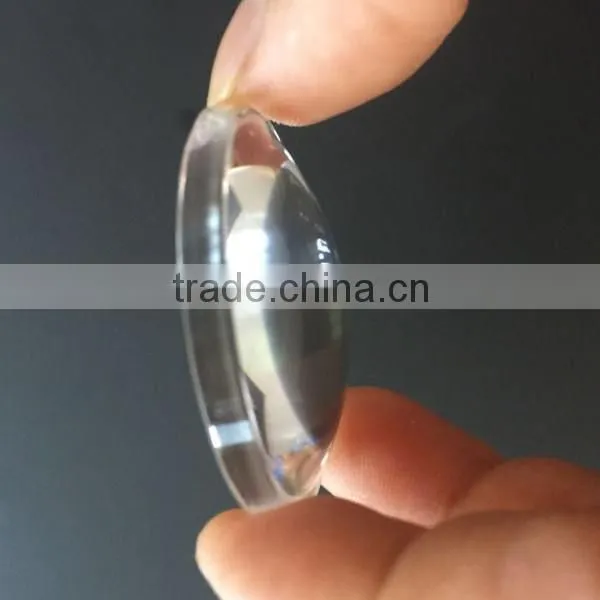 High quality optical acrylic google cardboard biconvex lens 37mm diameter