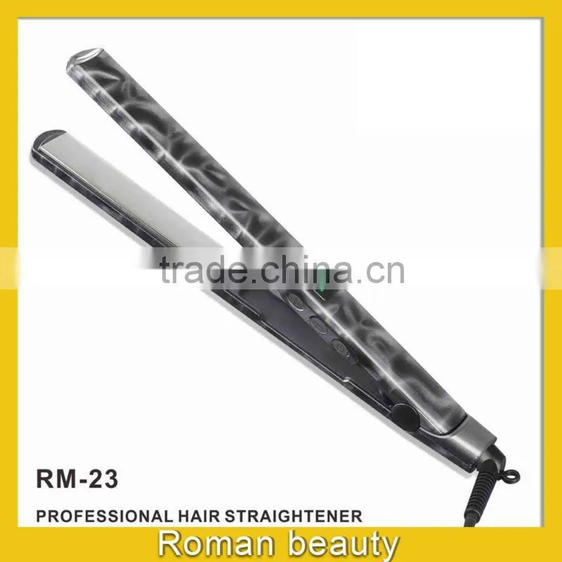 professional hair straightener titanium flat iron 450 degrees