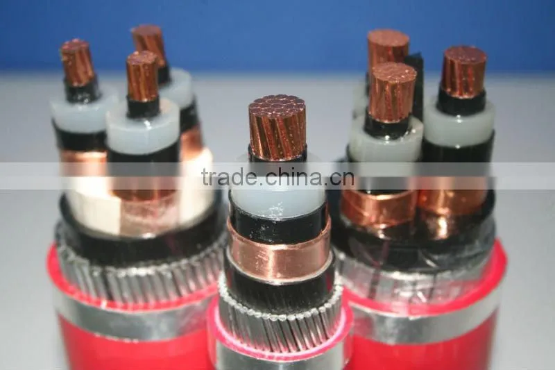 China factory hot sale xlpe insulated pvc sheath steel tape armoured power cable