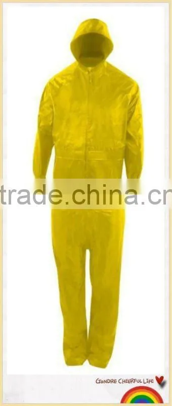 Europe the most popular polyester rainsuit