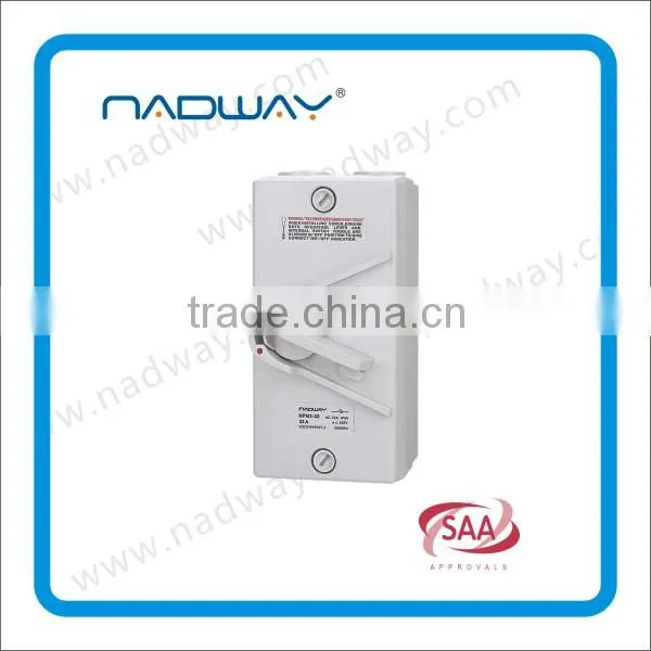 Australia Mian out door Waterproof Industrial Switch