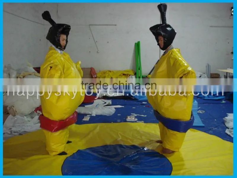 Sumo suits sumo wrestling,outdoor inflatable sumo game for kids,inflatable sumo product