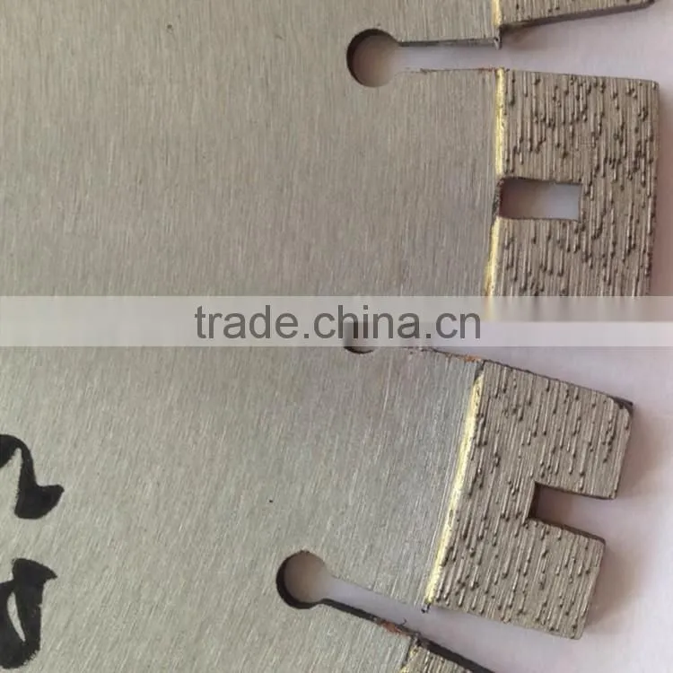 350mm/14" U teeth great sharpness diamond saw blade for granite