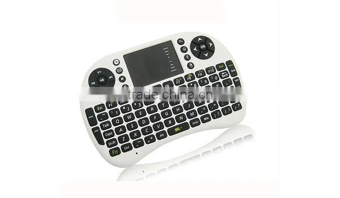 2.4Ghz Mini Wireless Fly Air Mouse keyboard Built-in with High Sensitive Smart Touchpad