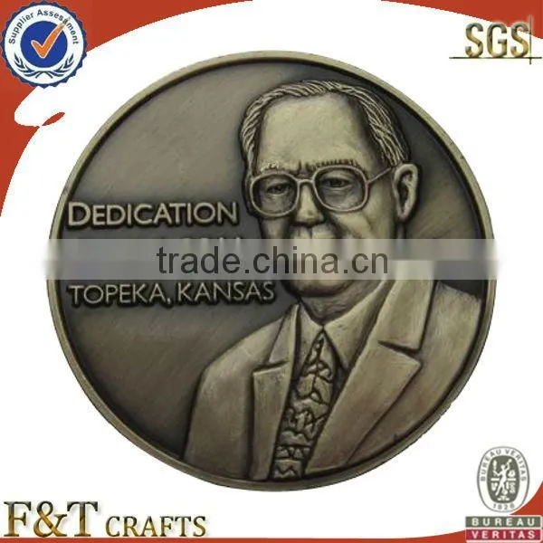promotonal 3D custom stamped ancient coin