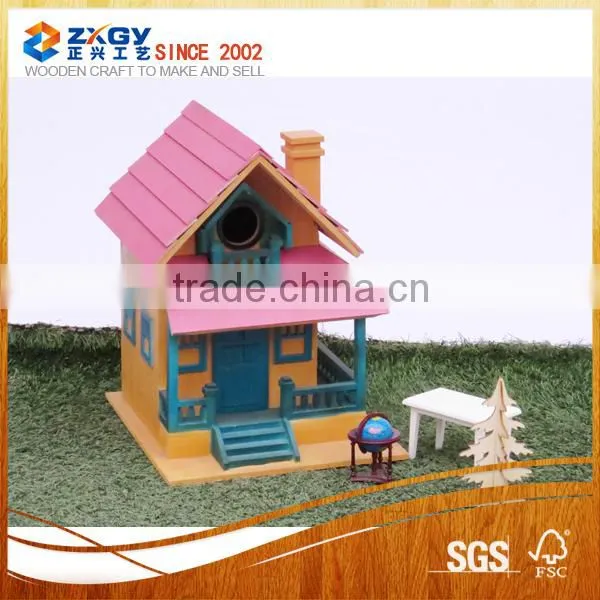 Wood Craft Bird Houses