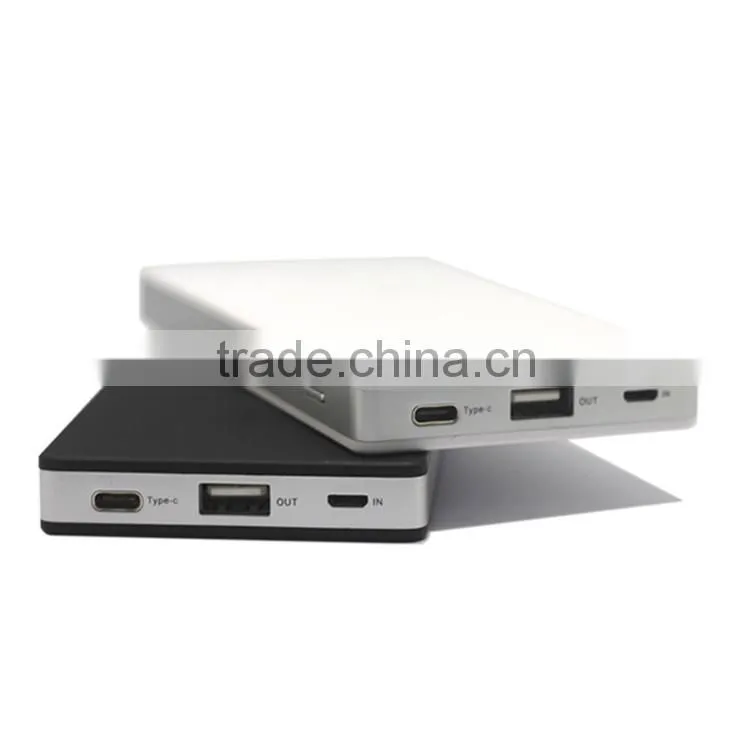 High quality real capacity external travel type C 10000mah fast charging power bank
