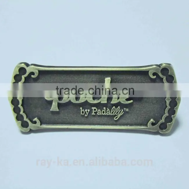 embossed label