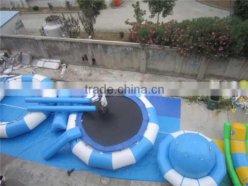 Durable Water Game Inflatable Water Trampoline bouncer bouncy water