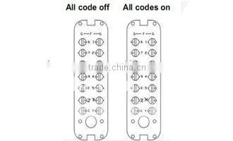 Mechanical keypad door lock manufacturer in Guangzhou China