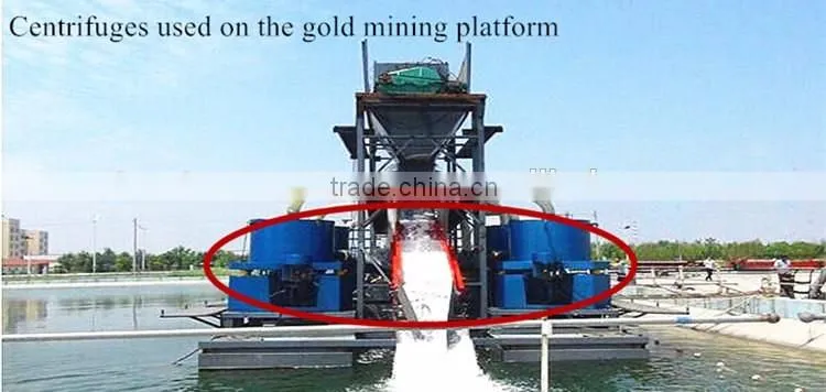 Kn100 centrifuge for silver mining