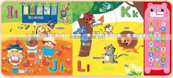 Children's toy book music story book for talking pen