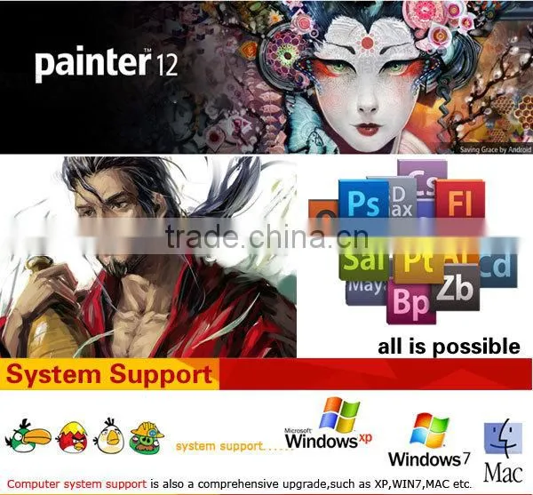 UEGG M860 drawing interactive graphics tablet for website design