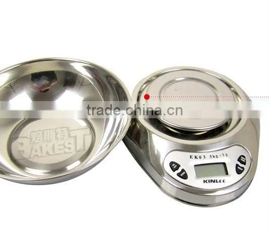 EK03B BAKEST Stainless Steel Housing Scale/digital kitchen scale/Electronic Kitchen Scale