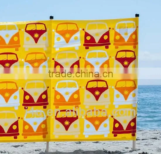 Oxford 7 wooden & steel pole high quality windbreak