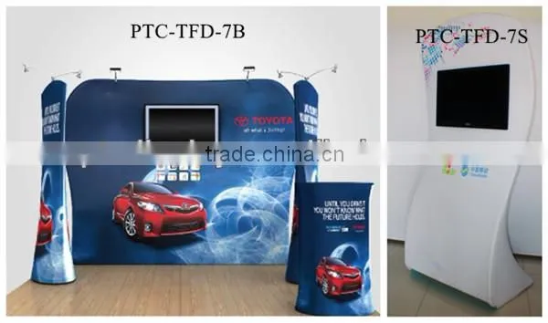 Dye Sublimation Tension Fabric Banner with Zipper