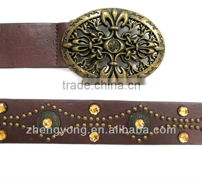 fake diamond belt,western rhinestone studded belts,diamond studded belts for women