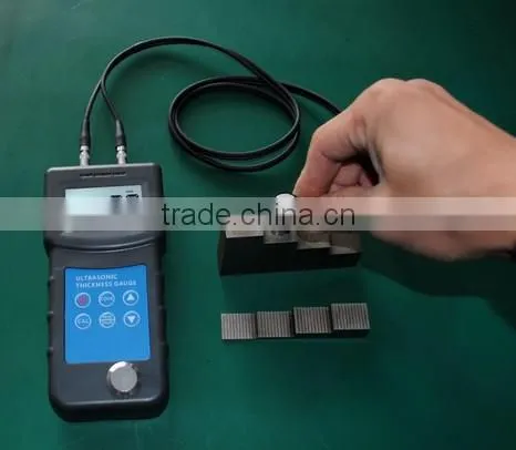 Ultrasonic steel sheet thickness measuring guage meter equipment
