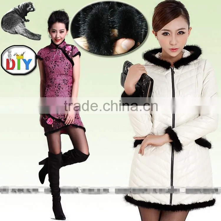 Mink Fur Trim / Real Fur Strips
