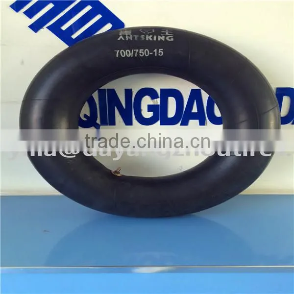 butyl rubber tube for truck and car tires (700/750-15) with best qualitys